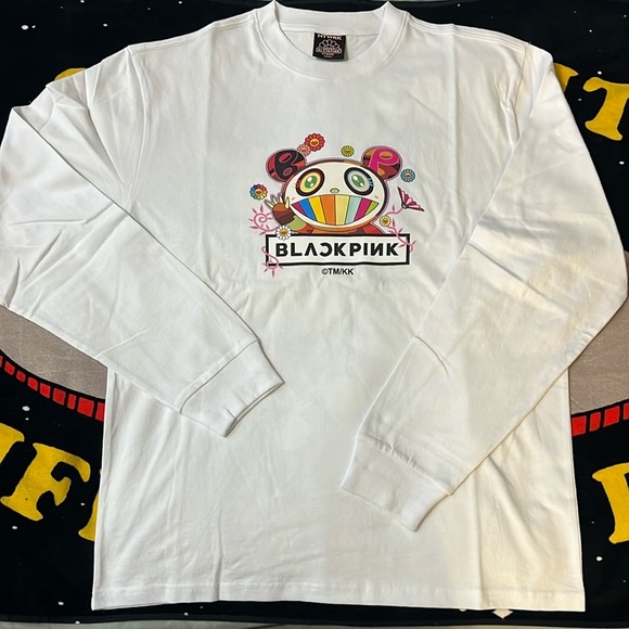 BLACKPINK - TAKASHI MURAKAMI Long sleeve Shirt - Picture 1 of 8